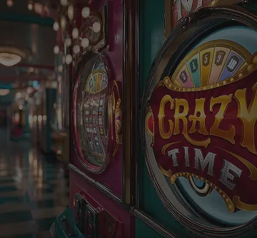 Cabinet de cazinou live cu grafica Crazy Time, ofertă pentru jucători noi