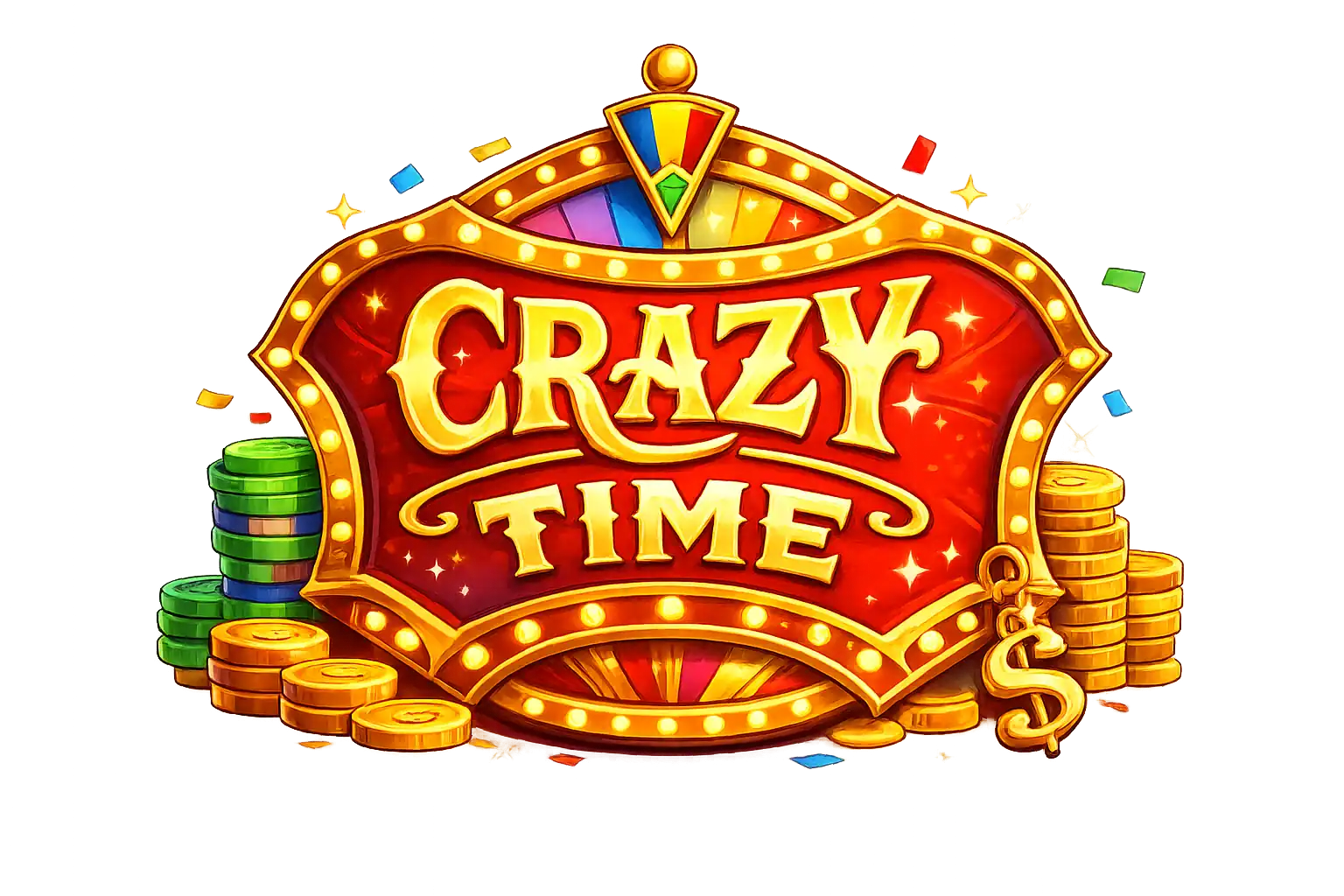Crazy Time logo icon